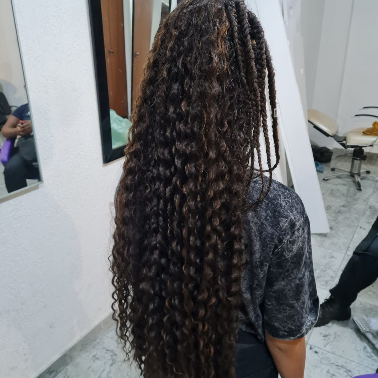 Espaço em poder afro Miller Tranç'Art