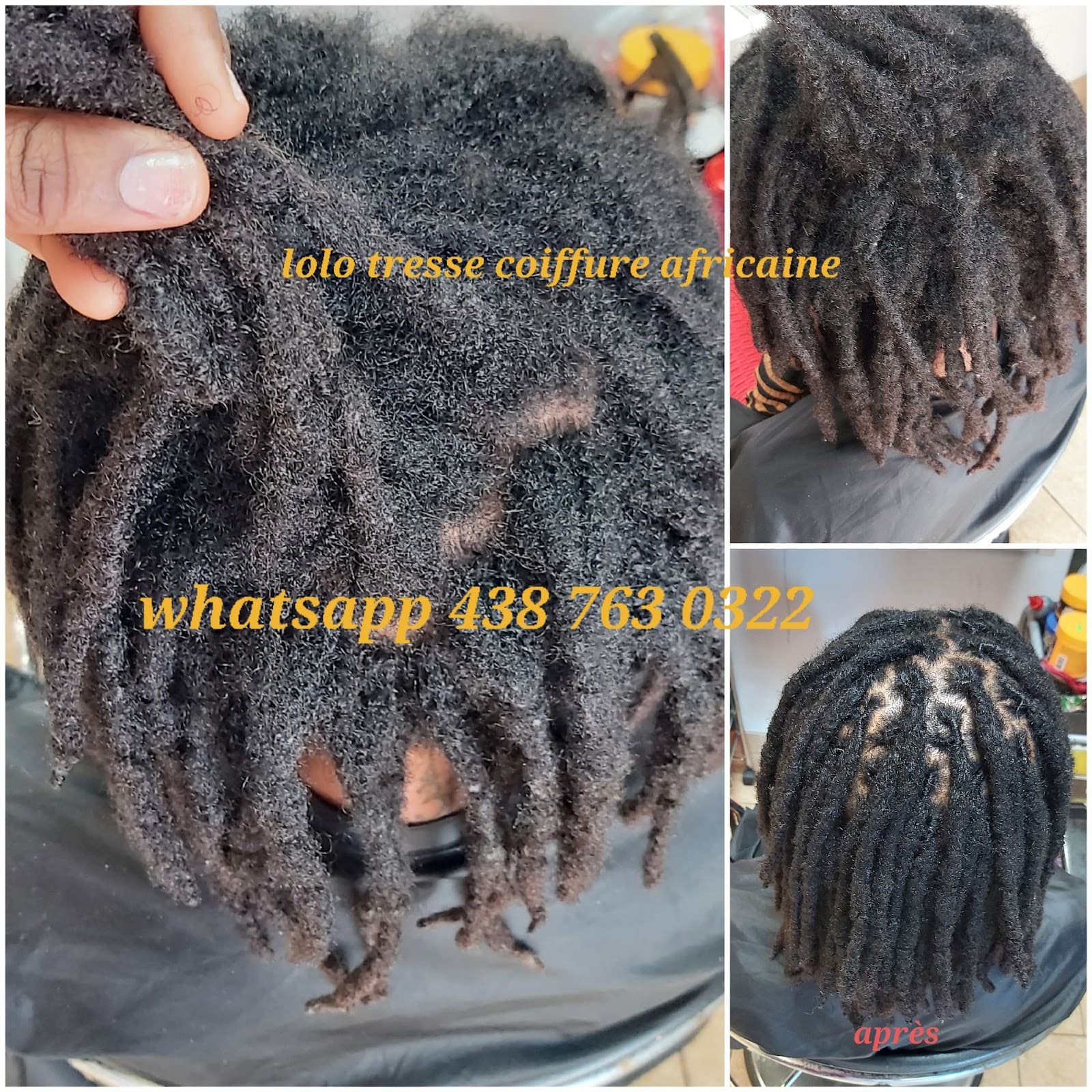 Lolo tresse - Coiffure africaine - Laval