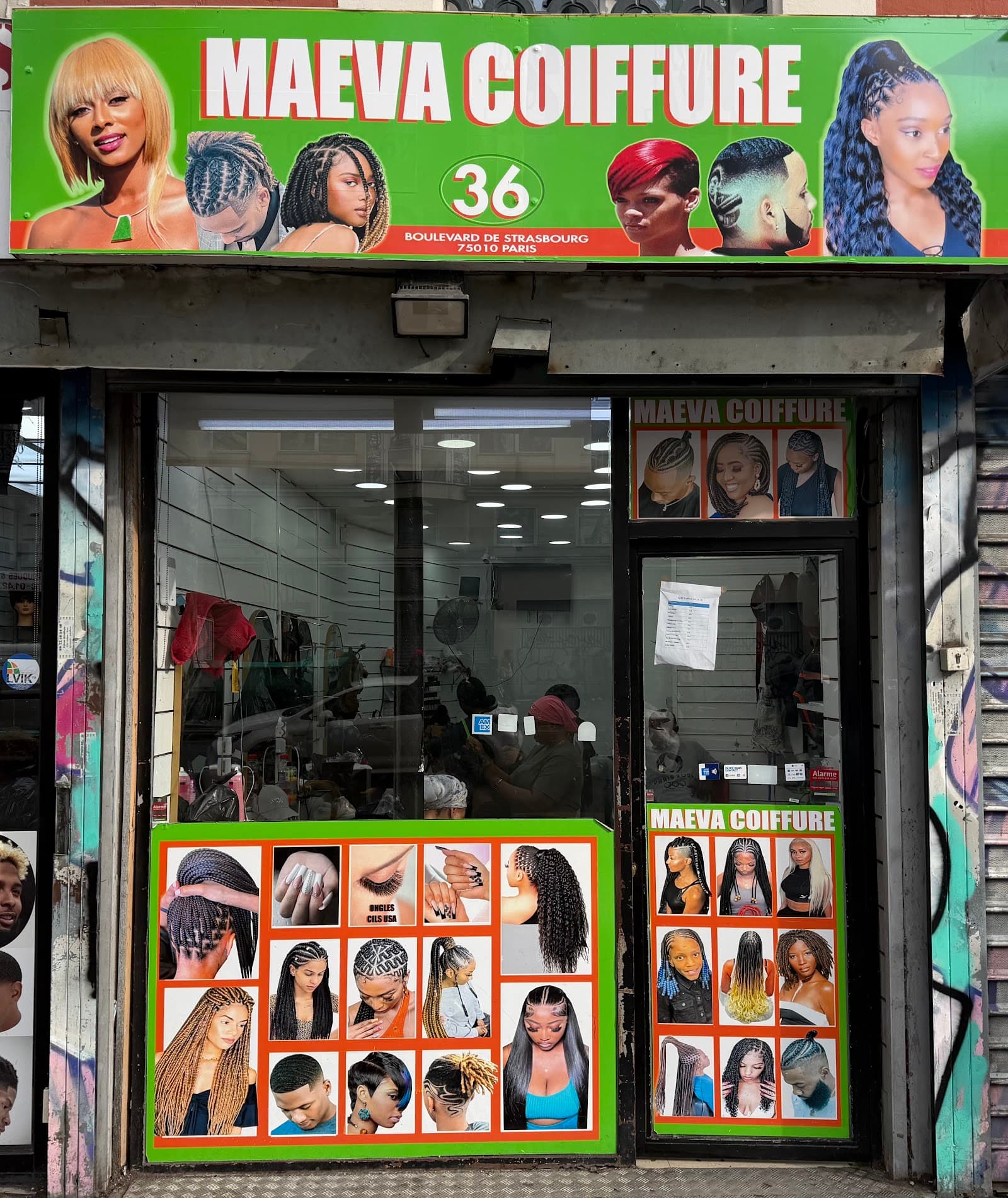 MAEVA COIFFURE - Salon de Tresses africaines et Tissages à Château d'eau - Paris 10