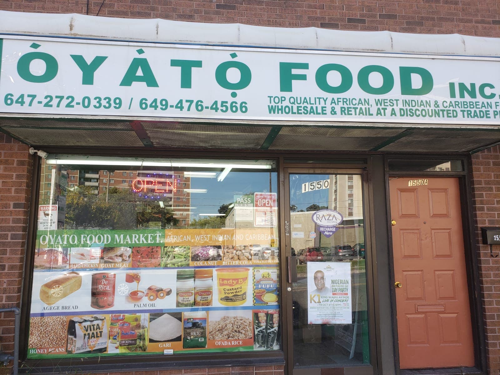 Oyato Food African Market