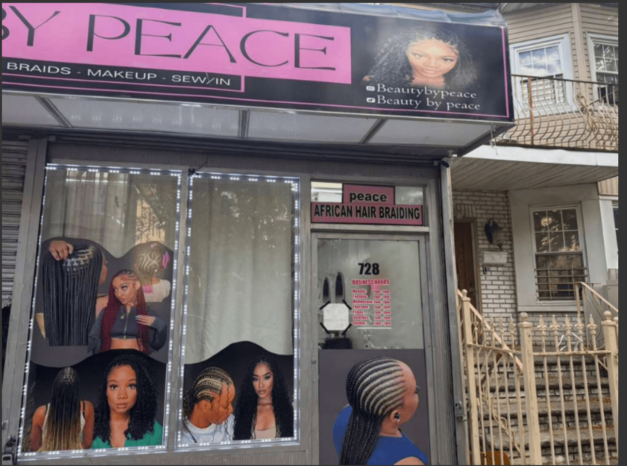 Peace african hair braiding