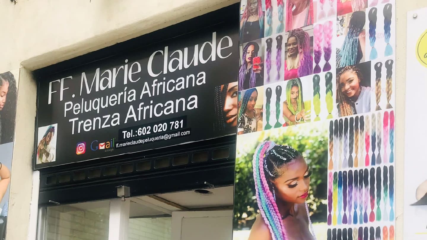 Peluquería africana ff.Marie Claude