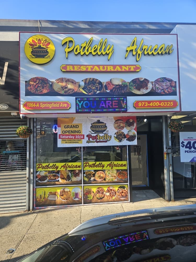 POTBELLY AFRICAN RESTAURANT