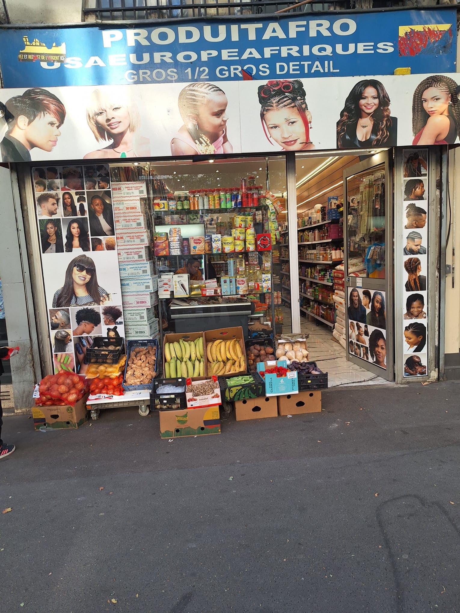 PRODUIT AFRO Usa Europe Afrique