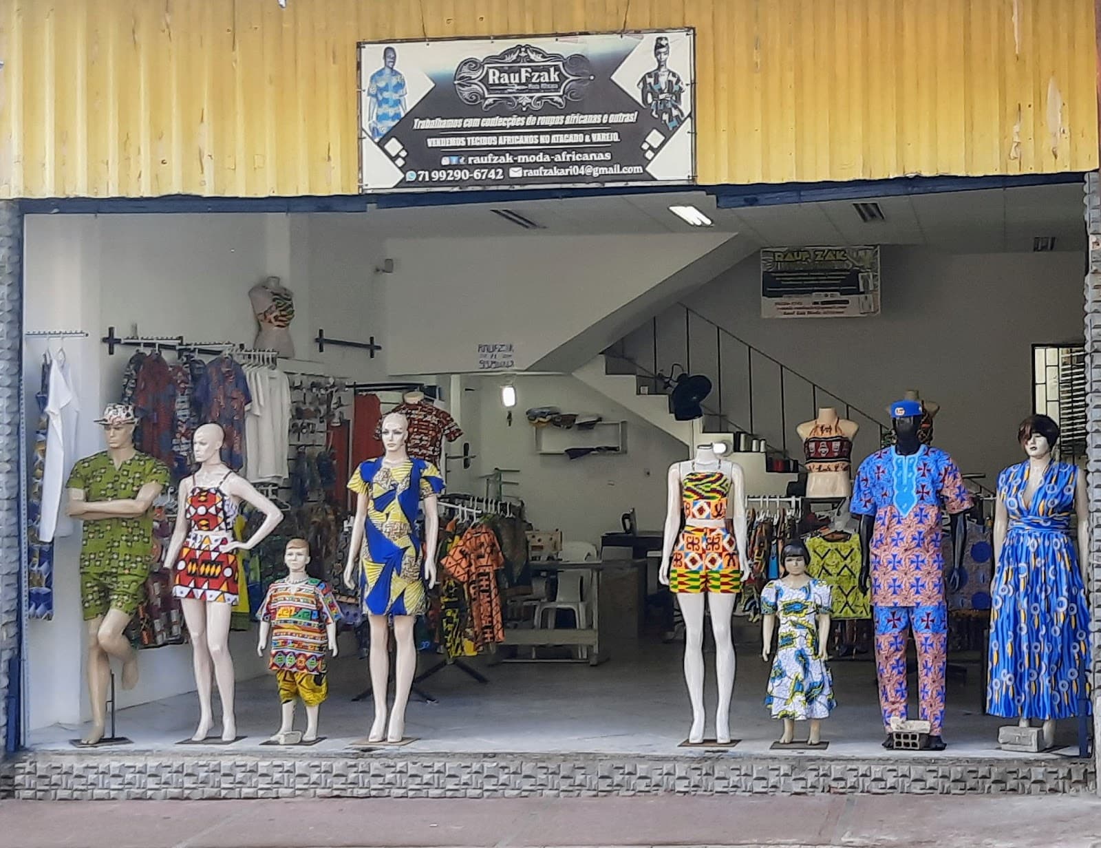 Raufzak moda Africanas