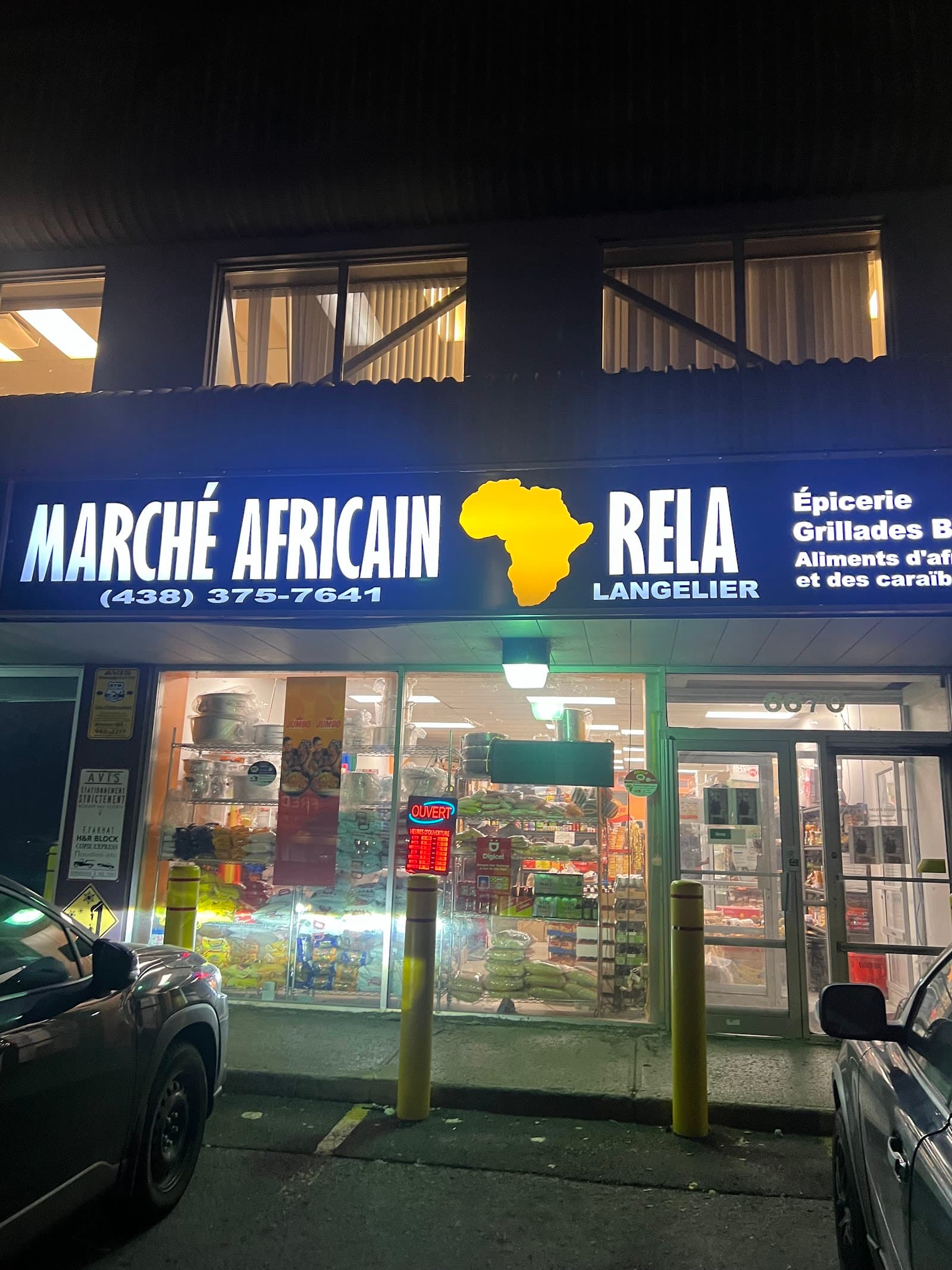 RELA MARCHÉ AFRICAIN LANGELIER