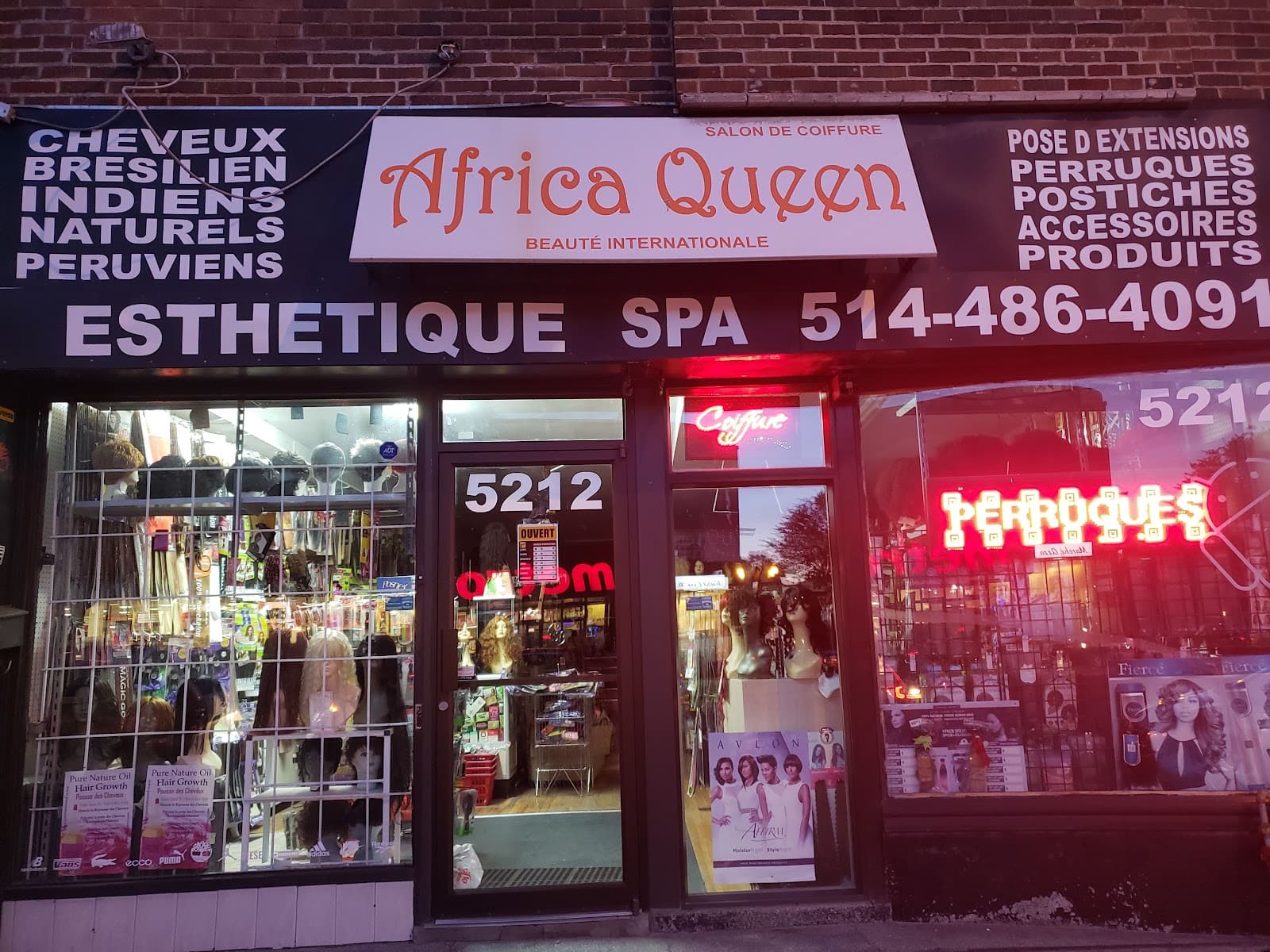 Salon de coiffure AFRICA QUEEN BEAUTE INTERNATIONALE