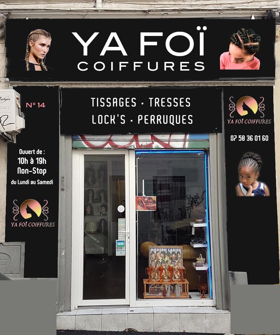 YAFOI coiffures afro tresse